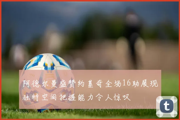 阿德尔曼盛赞约基奇全场16助展现独特空间把握能力令人惊叹